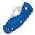 Карманный нож Spyderco Ambitious Lightweight Blue (C148PBL), Тип режущей кромки: Гладкое лезвие, изображение 3