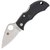 Карманный нож Spyderco Manbug Lightweight Leaf (MBKLFP), Тип режущей кромки: Гладкое лезвие