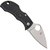 Карманный нож Spyderco Manbug Lightweight Leaf (MBKLFP), Тип режущей кромки: Гладкое лезвие, изображение 2