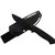 Нож охотничий Za-Pas Ultra Outdoor Cerakote (Black G10, kydex sheath) UO-CE-G10-BL, Покрытие клинка: Cerakote, Цвет : Чёрный, изображение 2