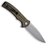 Карманный нож Civivi Cogent зеленый C20038D-5, Покрытие клинка: Silver Bead Blasted, Цвет : Зелёный, Материал рукояти: Мікарта, изображение 3