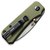Маленький складной нож Civivi Baby Banter зеленый C19068S-5, Покрытие клинка: GSW (Gray Stonewash), Цвет : Зелёный, изображение 4