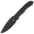 Кишеньковий ніж Microtech Anax Drop Point DLC CF (190C-1DLCTCFITI), Тип ріжучої кромки: Гладке лезо