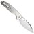 Карманный нож CJRB Frack SW (J1931-ST), Покрытие клинка: SW (Stonewash), Цвет : Silver , изображение 2