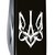 Многофункциональный нож Victorinox Huntsman Ukraine Трезубец готический белый на черном 1.3713.3_T0630u, Цвет : Black, Принт: Трезубец готический белый на черном, изображение 3