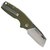 Ніж туристичний SOG Stout SJ, OD Green, Cleaver, Stonewash (SOG 16-03-06-57), Колір: Green, зображення 2