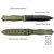 Ніж армійський (військовий) Skif Knives Neptune BSW Olive (FBL-001BSWOL), зображення 7