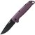 Нож туристический SOG Adventurer LB, Dusk Purple/Black (13-11-04-43), Покрытие клинка: Titanium Nitride, Цвет : Purple/Black