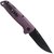 Нож туристический SOG Adventurer LB, Dusk Purple/Black (13-11-04-43), Покрытие клинка: Titanium Nitride, Цвет : Purple/Black, изображение 2