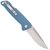 Нож туристический SOG Adventurer LB, Nordic Blue/Satin (13-11-03-43), Покрытие клинка: Satin, Цвет : Blue/Satin, изображение 2