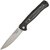 Карманный нож Lionsteel Skinny Aluminium SW Black (SK01A BS), Цвет : Black