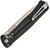 Карманный нож Lionsteel Skinny Aluminium SW Black (SK01A BS), Цвет : Black, изображение 4