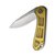 Карманный нож Civivi Elementum золотой C907A-4, Покрытие клинка: Satin, Цвет : Gold , изображение 4