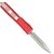 Кишеньковий ніж Microtech Ultratech Double Edge Stonewash DS Red (122-11RD), зображення 2