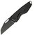 Маленький складаний ніж  Extrema Ratio ANT Black (04.1000.0467/BLK/BLK), Покриття клинка: MIL-C-13924 Burnishing