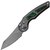 Карманный нож Fox Jupiter Titanium Jungle Wear CF (FX-555 TICF), Покрытие клинка: SW (Stonewash), Цвет : Gray