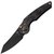 Карманный нож Fox Jupiter Titanium PVD Stone Washed (FX-555 TIBR), Покрытие клинка: BSW (Black Stonewash), Цвет : Black