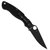 Карманный нож Spyderco Military 2 Black Blade (C36GPBK2), Покрытие клинка: Алмазоподобное углеродное покрытие (DLC), Цвет : Black, изображение 2