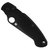 Карманный нож Spyderco Military 2 Black Blade (C36GPBK2), Покрытие клинка: Алмазоподобное углеродное покрытие (DLC), Цвет : Black, изображение 3