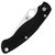 Кишеньковий ніж Spyderco Military 2 Black (C36GP2), Покриття клинка: Satin, Колір: Black, зображення 3
