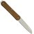 Маленький складний ніж  Fox Vulpis Brass Brown (FX-VP130 OT), Покриття клинка: Polished, Колір: Brown, зображення 4