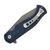 Кишеньковий ніж Fox Eastwood Tiger Black Blade Micarta Denim (FX-524 MJ), зображення 5