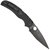 Кишеньковий ніж Spyderco Native Chief Black Blade (C244PSBBK), Покриття клинка: DLC, Колір: Black, Тип ріжучої кромки: Напівсеррейтор, зображення 2