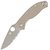 Кишеньковий ніж Spyderco Tenacious (C122GBNM4PS), Колір: Beige, Тип ріжучої кромки: Напівсеррейтор