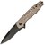 Ніж тактичний Extrema Ratio Caimano Nero N.A. Tactical Mud (04.1000.0166/BLK/TM), Покриття клинка: Black, Колір: Tan
