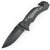 Нож туристический Ganzo G628-GY серый, Цвет : Black