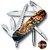 Многофункциональный нож Victorinox Hiker Animal Леопард 1.4613.3.F1080pw, изображение 2