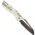 Кишеньковий ніж Microtech MSI Black Blade White (210T-1PMWH), Покриття клинка: Black, Колір: White, зображення 2