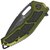 Карманный нож Heretic Medusa Tanto DLC MagnaCut Aluminum Green (H009-4A-GRN)