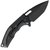 Карманный нож Heretic Medusa Tanto DLC MagnaCut Aluminium Black (H009-4A-T), изображение 2