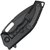 Карманный нож Heretic Medusa Tanto DLC MagnaCut Aluminium Black (H009-4A-T), изображение 4