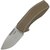 Маленький складной нож Lionsteel Nano Titanium Bronze (N1 BR), Цвет : Bronze