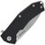 Кишеньковий ніж Lionsteel Kur G10 Black (KUR BK), Покриття клинка: SW (Stonewash), Колір: Чорний, Матеріал рукояті: G-10, зображення 3