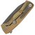 Карманный нож Lionsteel ROK Damascus Titanium Gold (ROK DD GL), Цвет : Gold , изображение 3
