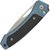 Кишеньковий ніж Lionsteel Twain Titanium Blue (TW BL CF), Колір: Blue, зображення 3