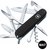 Многофункциональный нож Victorinox Huntsman Mat черный матовый лак с желтым логотипом 1.3713.3_M0007p