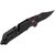 Нож туристический SOG Trident AT (11-12-02-41), Покрытие клинка: Black Titanium Nitride, Цвет : Чёрный/Красный, Тип режущей кромки: Полусеррейтор, изображение 2