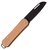Маленький складний ніж Fox Vulpis Brass BB brown (FX-VP108 OTB), Покриття клинка: Black Idroglider, Колір: Коричневий, Матеріал рукояті: Латунь, зображення 2