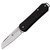 Маленький складний ніж Fox Vulpis Aluminium black (FX-VP108 BK), Покриття клинка: Polished, Колір: Чорний, Матеріал рукояті: Алюміній