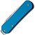 Маленький складний ніж Fox Vulpis Aluminium blue (FX-VP108 SB), Покриття клинка: Polished, Колір: Синій, Матеріал рукояті: Алюміній, зображення 3