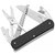 Многофункциональный нож для выживания Fox Vulpis Aluminium black (FX-VP130-SF5 BK), Цвет : Чёрный, Материал рукояти: Алюміній