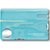 Карта-мультитул Victorinox Swisscard Nailcare 0.7240.T21, Цвет: Голубой, изображение 3