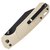 Кишеньковий ніж CJRB Pyrite Light Large Black Blade desert (J1945L-BDE), зображення 4