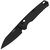 Карманный нож Kershaw Bel Air BB black (6105BLK), Покрытие клинка: Black PVD Coating, Цвет : Чёрный, Материал рукояти: Алюміній