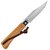 Ніж туристичний Main Knives "Workers line" Clip Point Oak Wood PU Loop Light Brown (1152), зображення 2