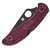 Кишеньковий ніж Spyderco Delica 4 Lightweight BB Micro-Melt PD1 FRN Burgundy (C11BGBKP), зображення 3